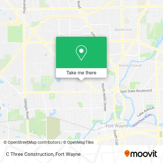 Mapa de C Three Construction