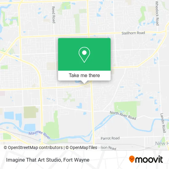Mapa de Imagine That Art Studio