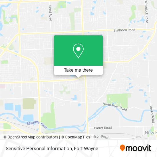 Mapa de Sensitive Personal Information