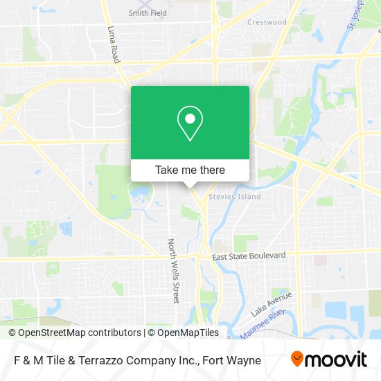 F & M Tile & Terrazzo Company Inc. map