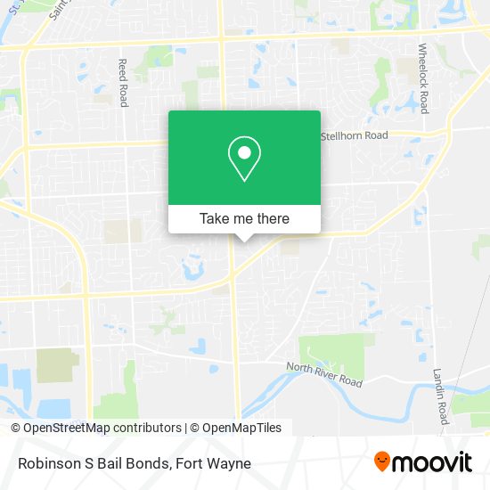 Mapa de Robinson S Bail Bonds