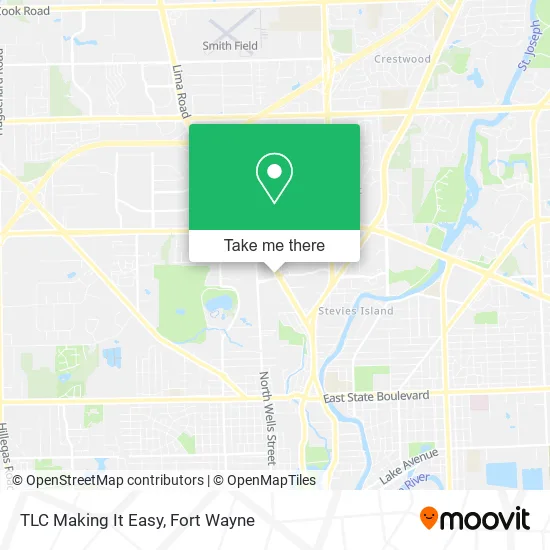 TLC Making It Easy map