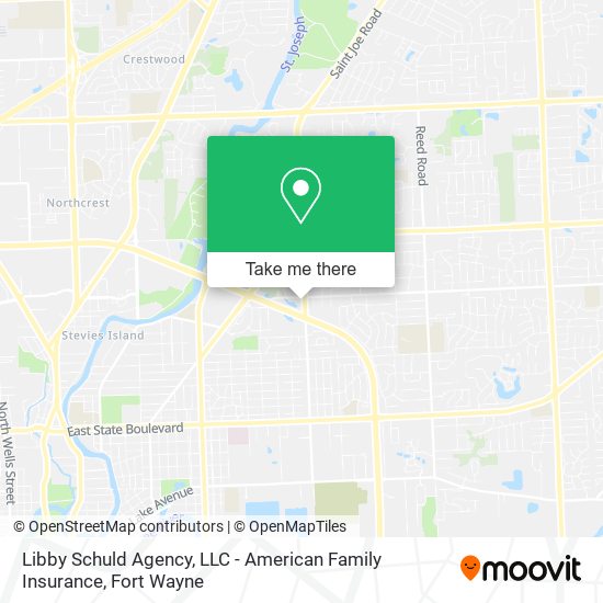 Libby Schuld Agency, LLC - American Family Insurance map