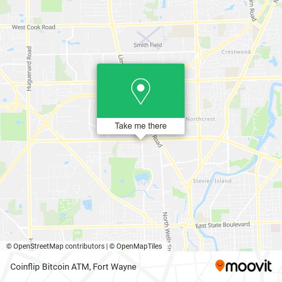 Coinflip Bitcoin ATM map