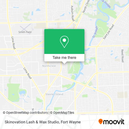 Skinovation Lash & Wax Studio map