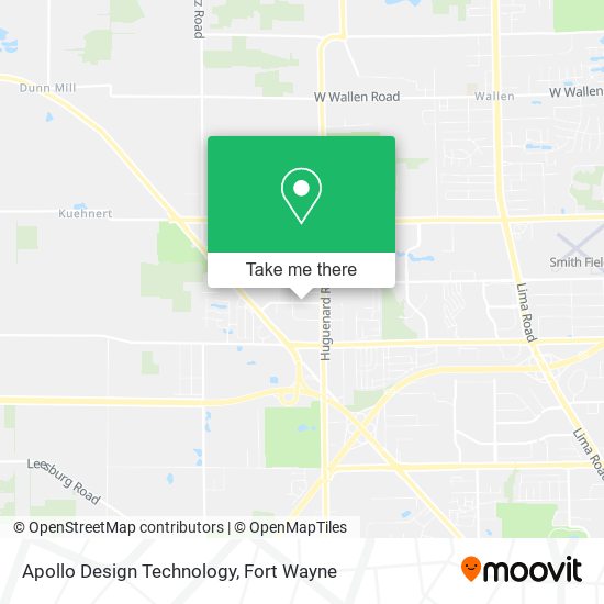 Apollo Design Technology map