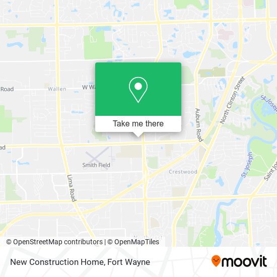 New Construction Home map