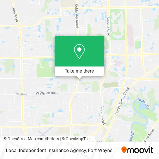 Local Independent Insurance Agency map