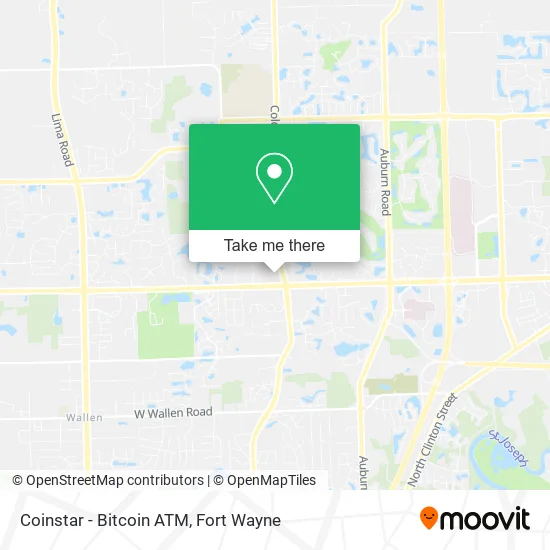 Coinstar - Bitcoin ATM map