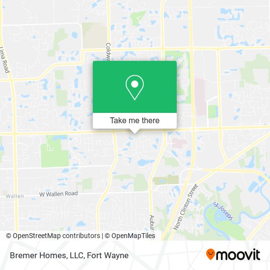 Mapa de Bremer Homes, LLC