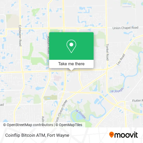 Coinflip Bitcoin ATM map