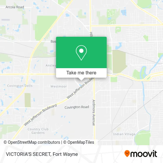 Mapa de VICTORIA'S SECRET