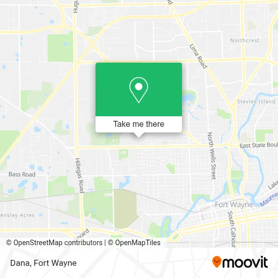 Dana map