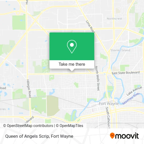 Mapa de Queen of Angels Scrip