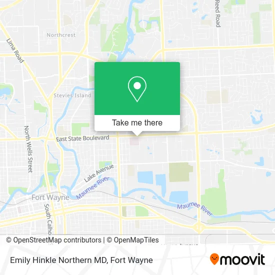 Mapa de Emily Hinkle Northern MD