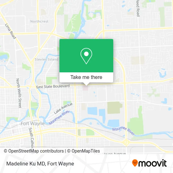 Mapa de Madeline Ku MD
