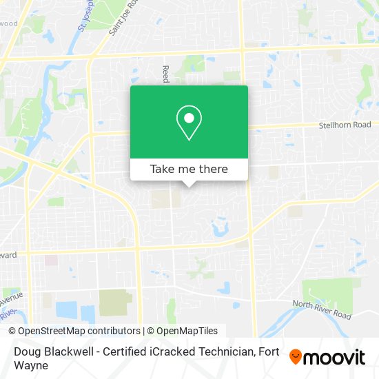 Doug Blackwell - Certified iCracked Technician map