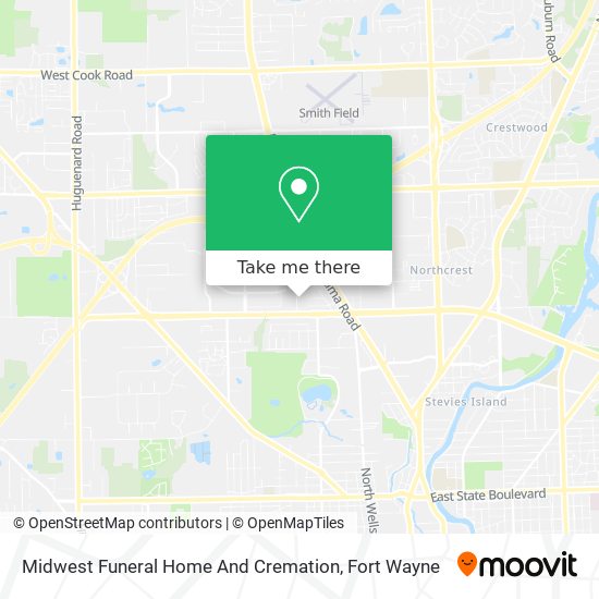 Midwest Funeral Home And Cremation map