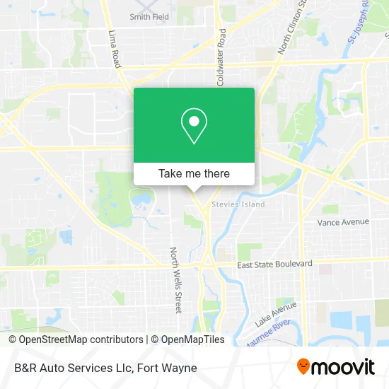 B&R Auto Services Llc map