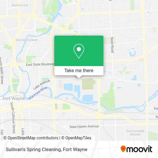 Sullivan's Spring Cleaning map