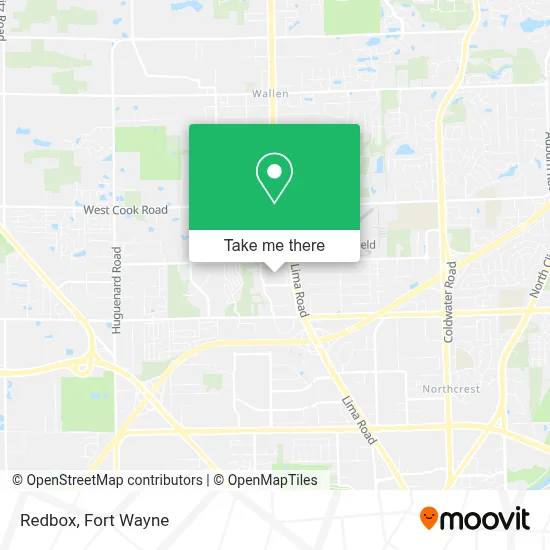 Redbox map