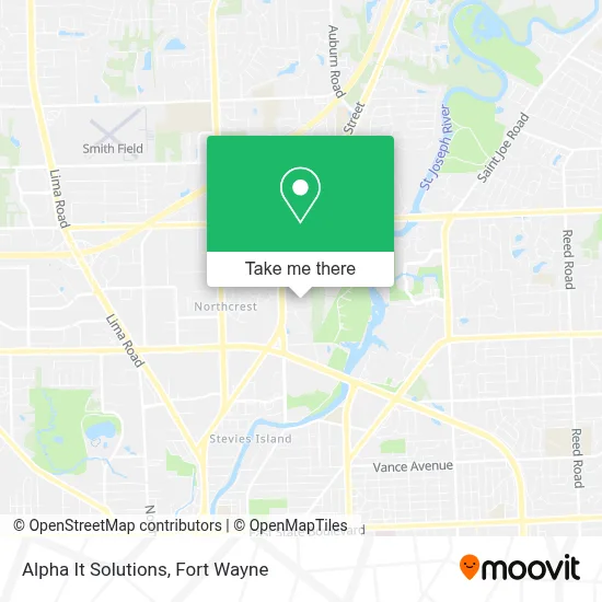 Alpha It Solutions map