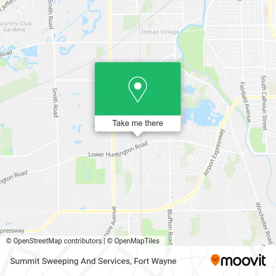 Summit Sweeping And Services map