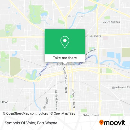 Symbols Of Valor map