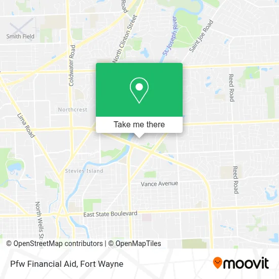 Pfw Financial Aid map