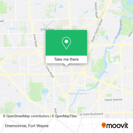 Onemonroe map