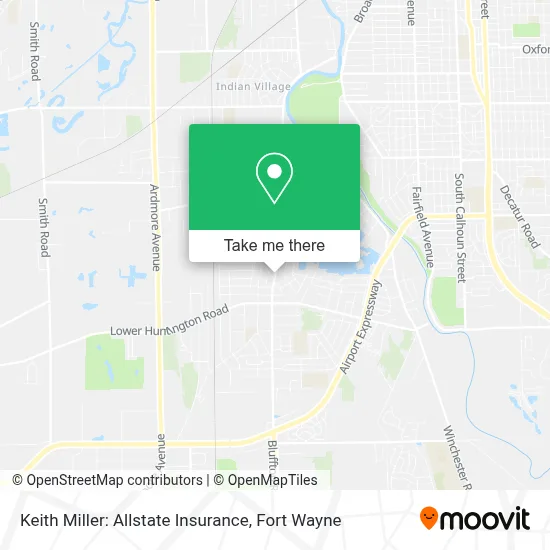 Keith Miller: Allstate Insurance map