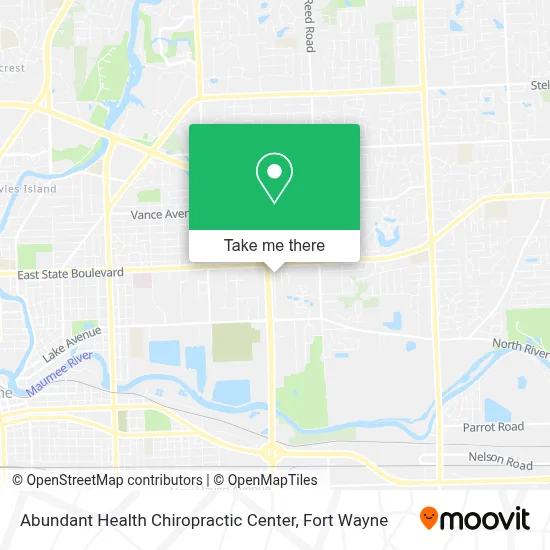 Abundant Health Chiropractic Center map