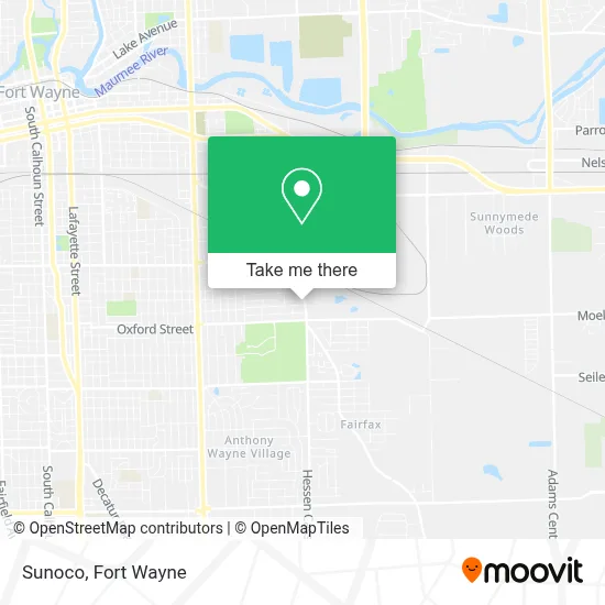 Sunoco map