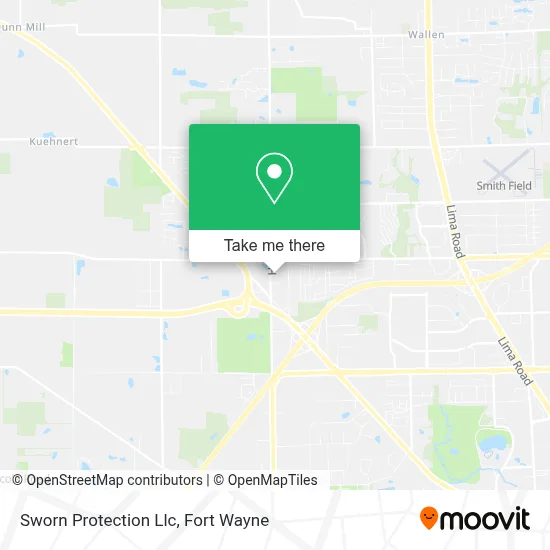 Sworn Protection Llc map