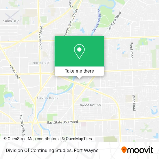 Division Of Continuing Studies map