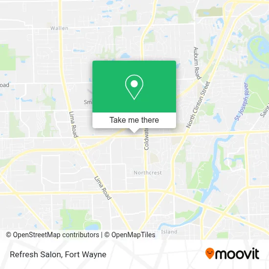 Refresh Salon map