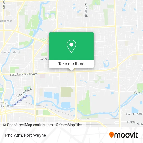 Pnc Atm map