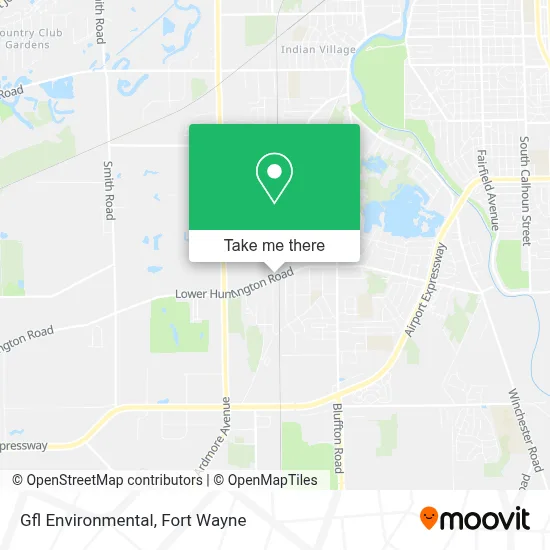 Gfl Environmental map