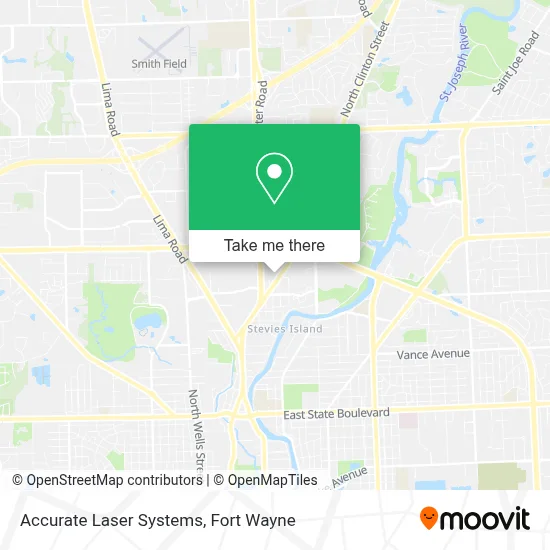 Accurate Laser Systems map