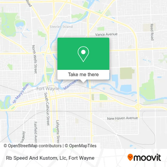 Mapa de Rb Speed And Kustom, Llc