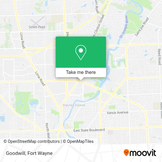 Goodwill map