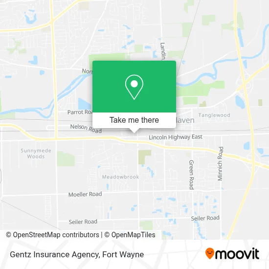 Gentz Insurance Agency map