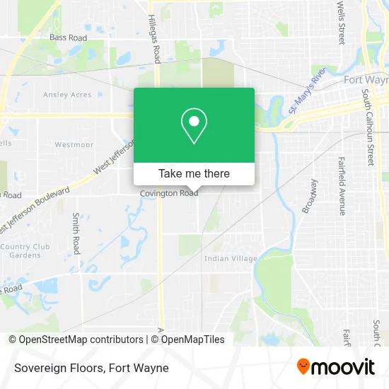 Sovereign Floors map