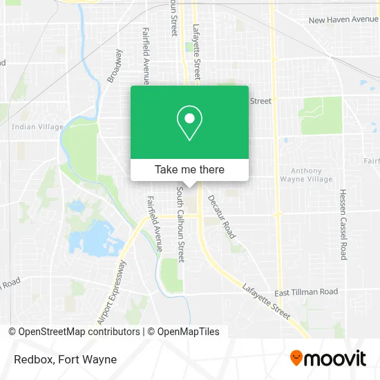 Redbox map