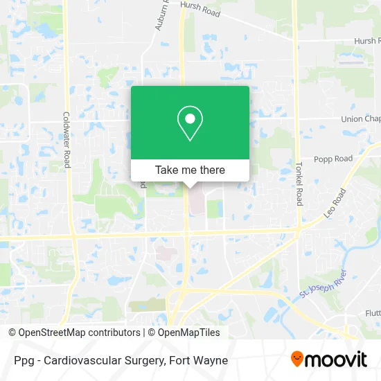Ppg - Cardiovascular Surgery map