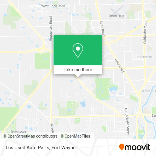 Lcs Used Auto Parts map