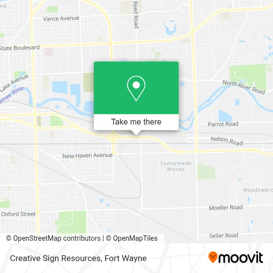 Creative Sign Resources map