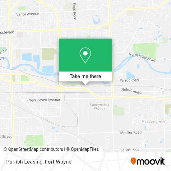 Parrish Leasing map