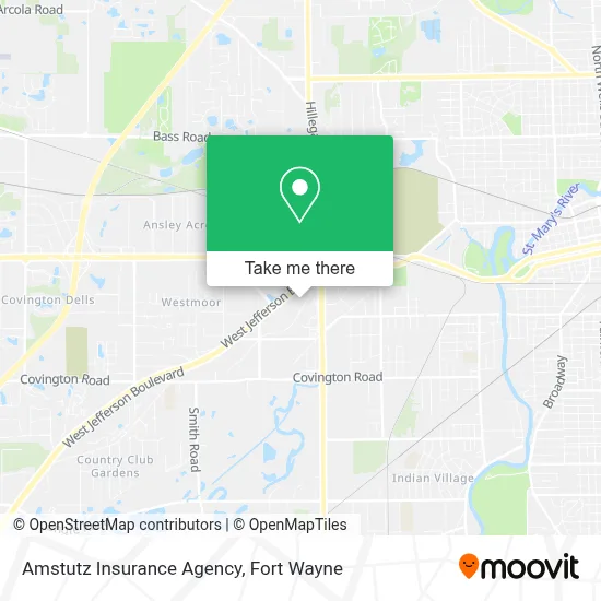 Amstutz Insurance Agency map