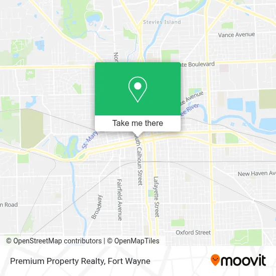 Premium Property Realty map